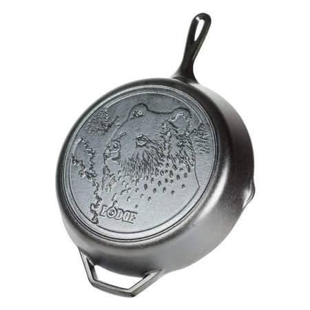 LODGE SKILLET BRN BEAR12"" L10SKWLBR